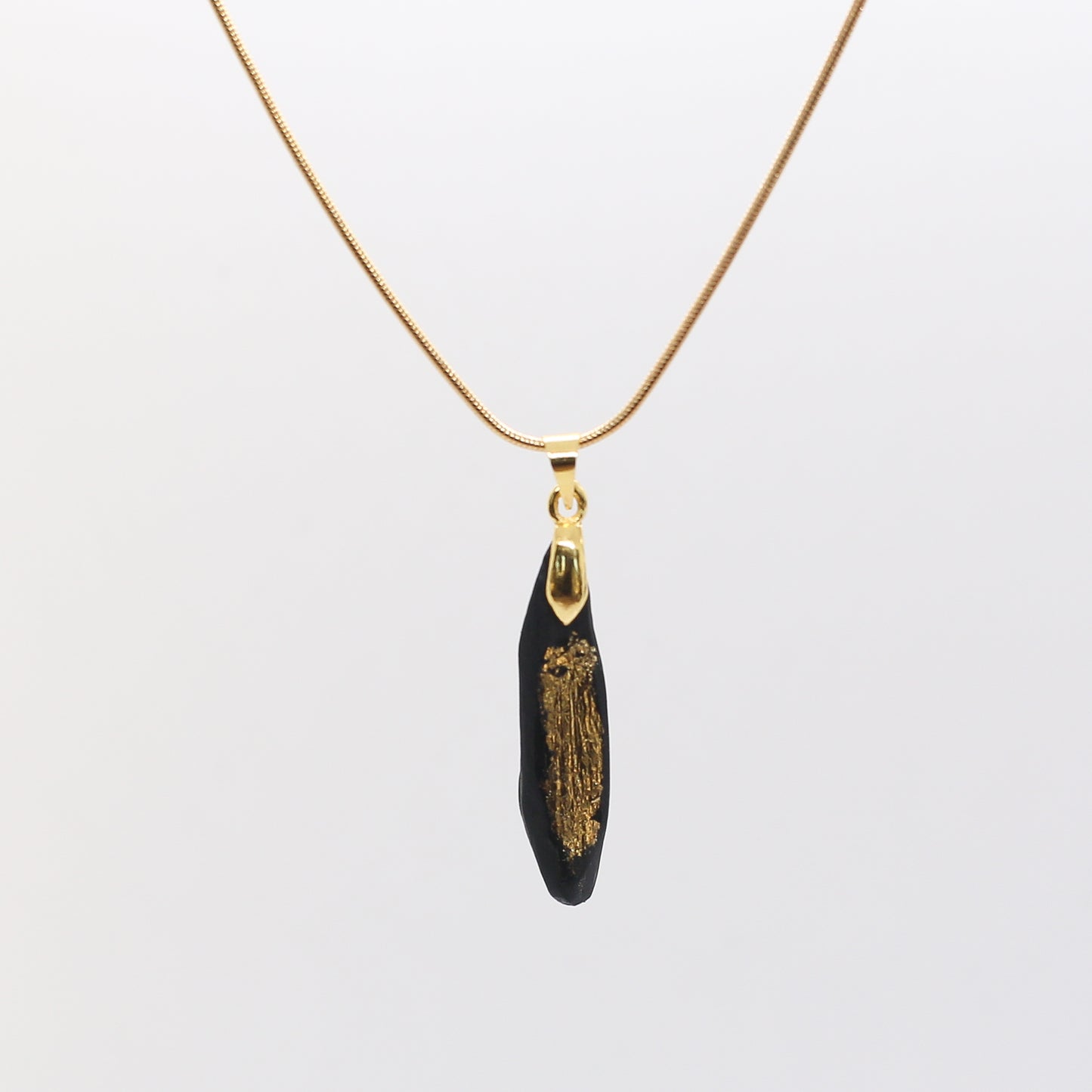 Nollaig - Irish bog oak necklace