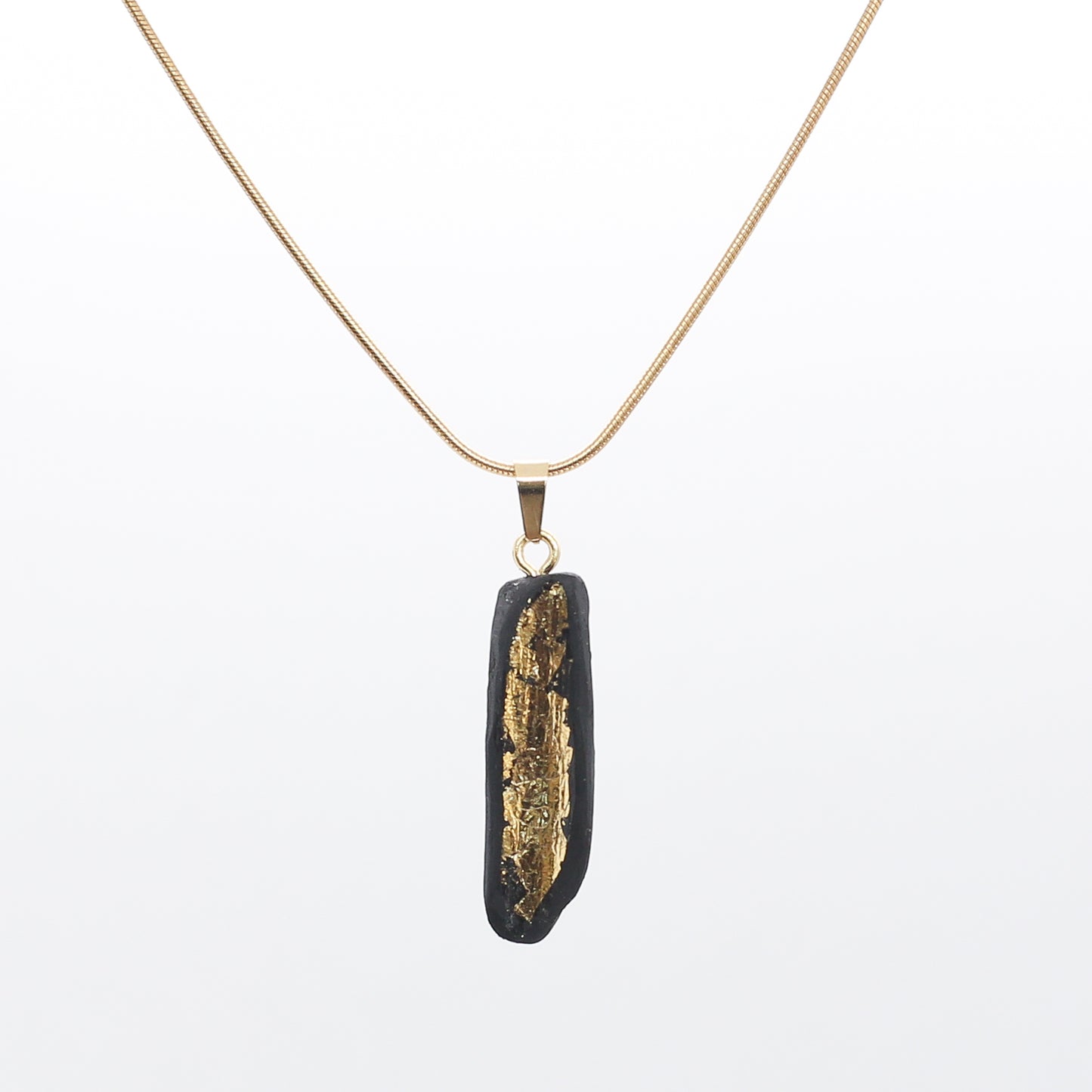 Beibhinn - Irish bog oak necklace