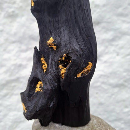 Éan Breithe - Handcrafted Bog Oak sculpture from Galway