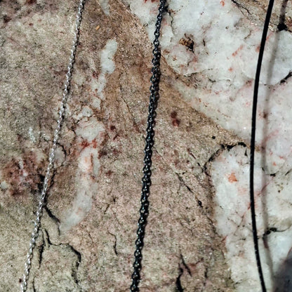 Línte Álainn - Irish bog oak with fine silver leaf