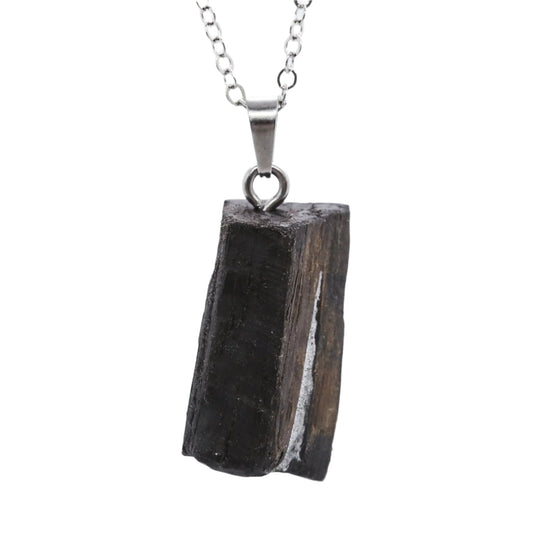 Breena - Irish bog oak necklace