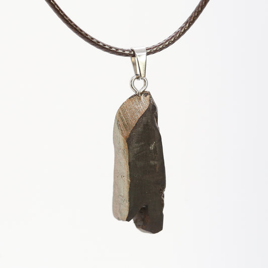 Carey - Irish bog oak necklace