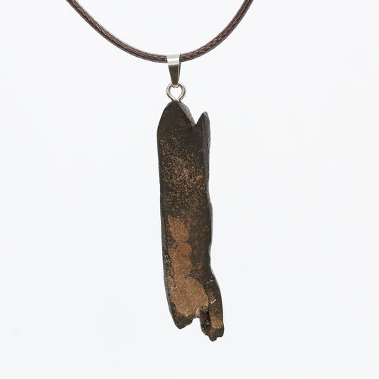 Croía - Irish bog oak necklace