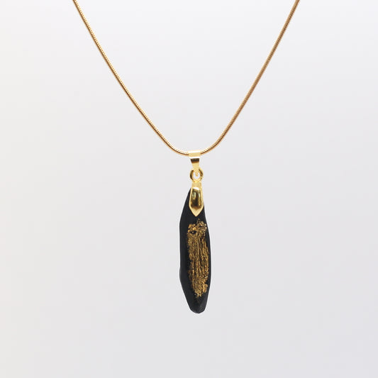 Nollaig - Irish bog oak necklace