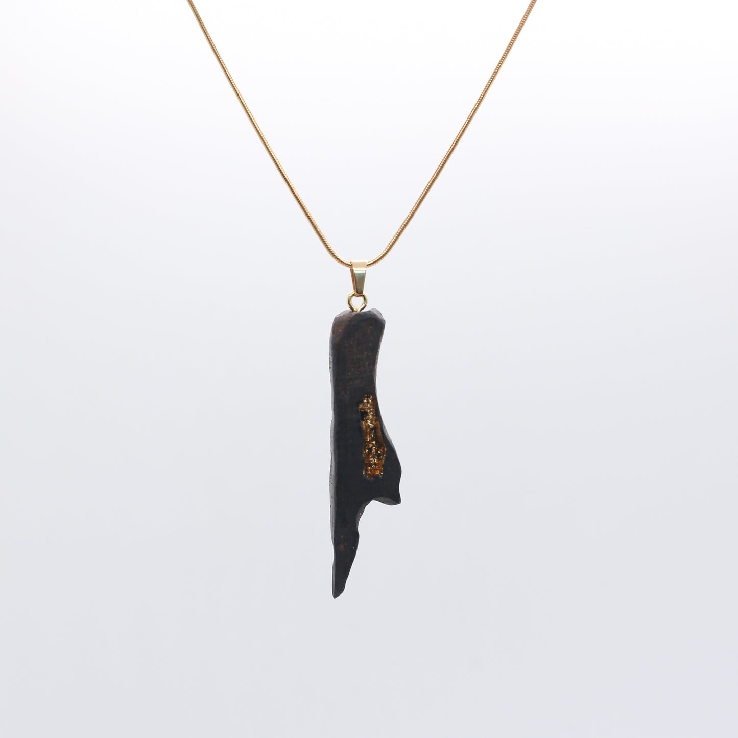 Mavourneen - Irish bog oak necklace