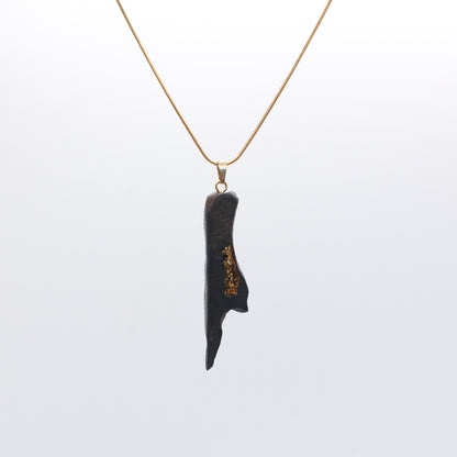 Mavourneen - Irish bog oak necklace