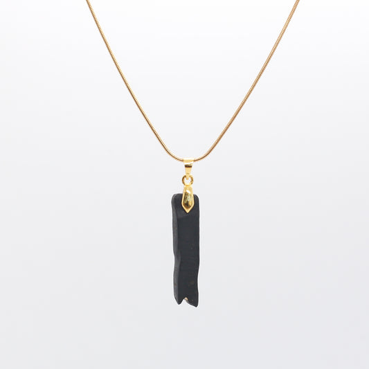 Cara - Irish bog oak necklace