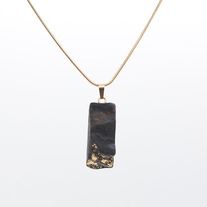 Mirren - Irish bog oak necklace