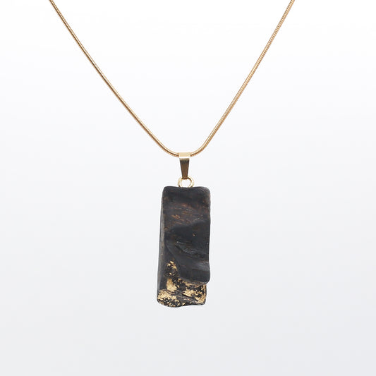 Mirren - Irish bog oak necklace