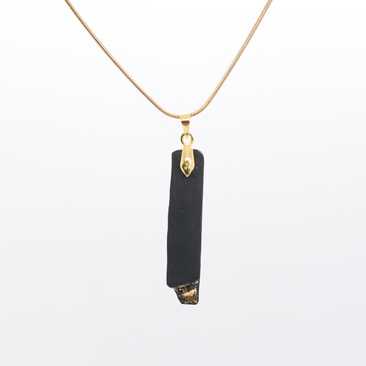 Pádraigín  - Irish bog oak necklace