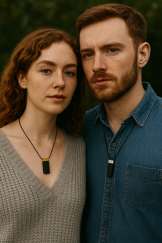 The Black Stuff - Irish bog oak pendant for the Guinness, Beamish, Murphys, Stout lover