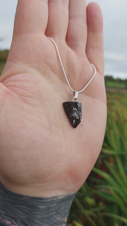 Erin - Irish bog oak necklace